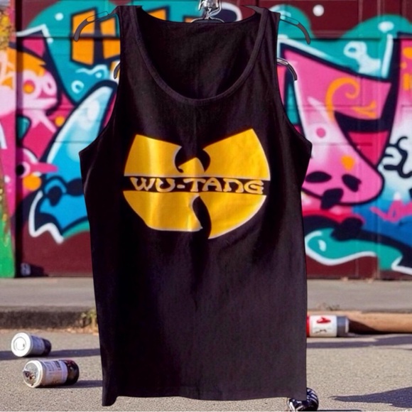 AMS Other - Wu-Tang Clan AMS Tank Top | Black Large | Hip Hop Vintage Streetwear